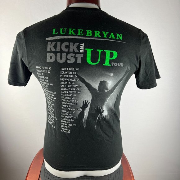 Luke Bryan Kick The Dust Up 2015 Tour T-Shirt - Picture 4 of 5